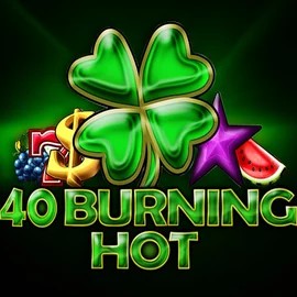 40 Burning Hot logo by Amusnet Interactive at SLOTT Casino40 Burning Hot