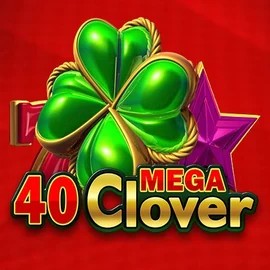 Logo of 40 Mega Clover from Amusnet Interactive at SLOTT Casino