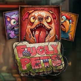 Fugly Pets slot logo by Stakelogic at SLOTT CasinoFugly Pets