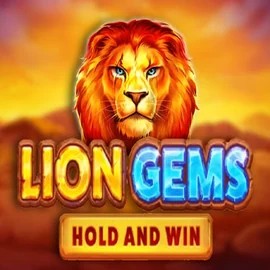 Lion Gems Hold and Win slot logo by Playson at SLOTT CasinoLion Gems Hold and Win