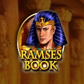 Ramses Book Deluxe slot logo by Gamomat at SLOTT CasinoRamses Book Deluxe
